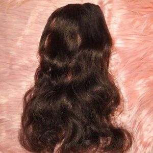 2 Dark Brown Pigtails Hair Extensions
